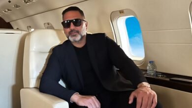 صورة توضيحية - رجل الأعمال هادي عبد الهادي في لقاءٍ حول شركته Universal Jets