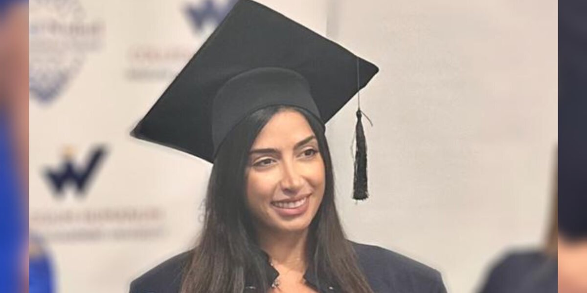إلسا بولس تعلن عن نيلها درجة الدكتوراه في إدارة الأعمال