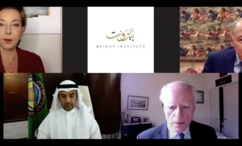 احتفال قمّة بيروت انستيتيوت في أبو ظبي بالذكرى السنوية الأولى لحلقات السياسة الإلكترونية