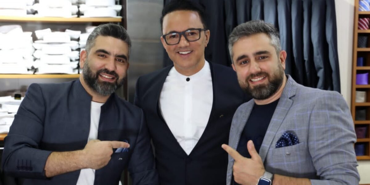 الفنان ريدوان بإطلالة أنيقة تحمل بصمة ميزون سليم متري