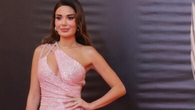 حفلات رأس السنة 2023 سيرين عبد النور تخطف الأنظار من بلازو فيرساتشي دبي